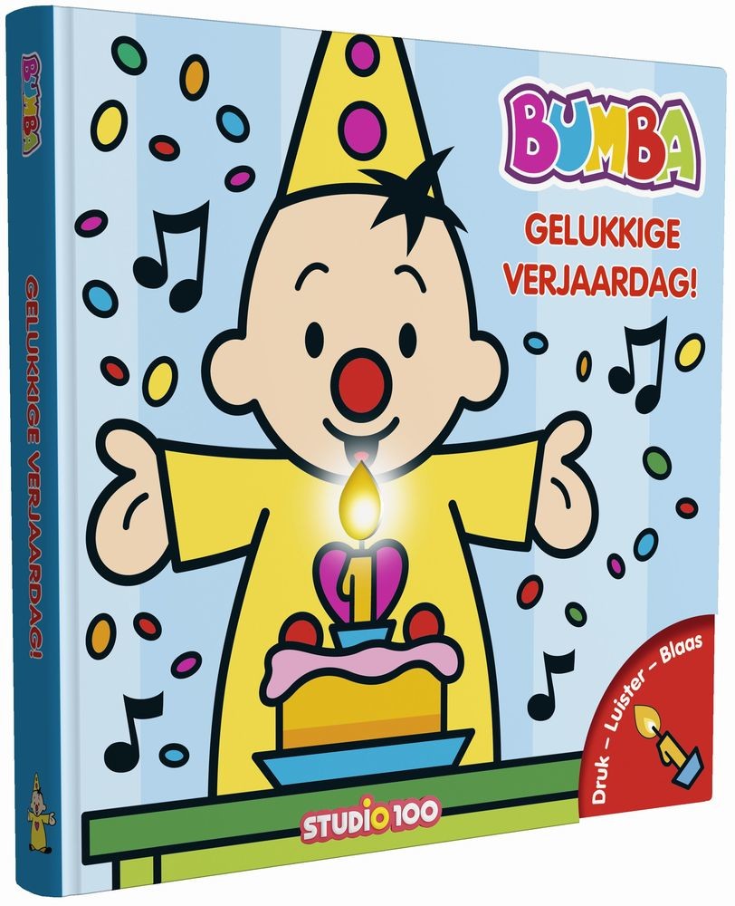 Boek Bumba Verjaardagsboek met kaars en muziek