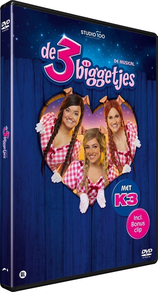 K3 - De 3 Biggetjes De Musical (DVD)
