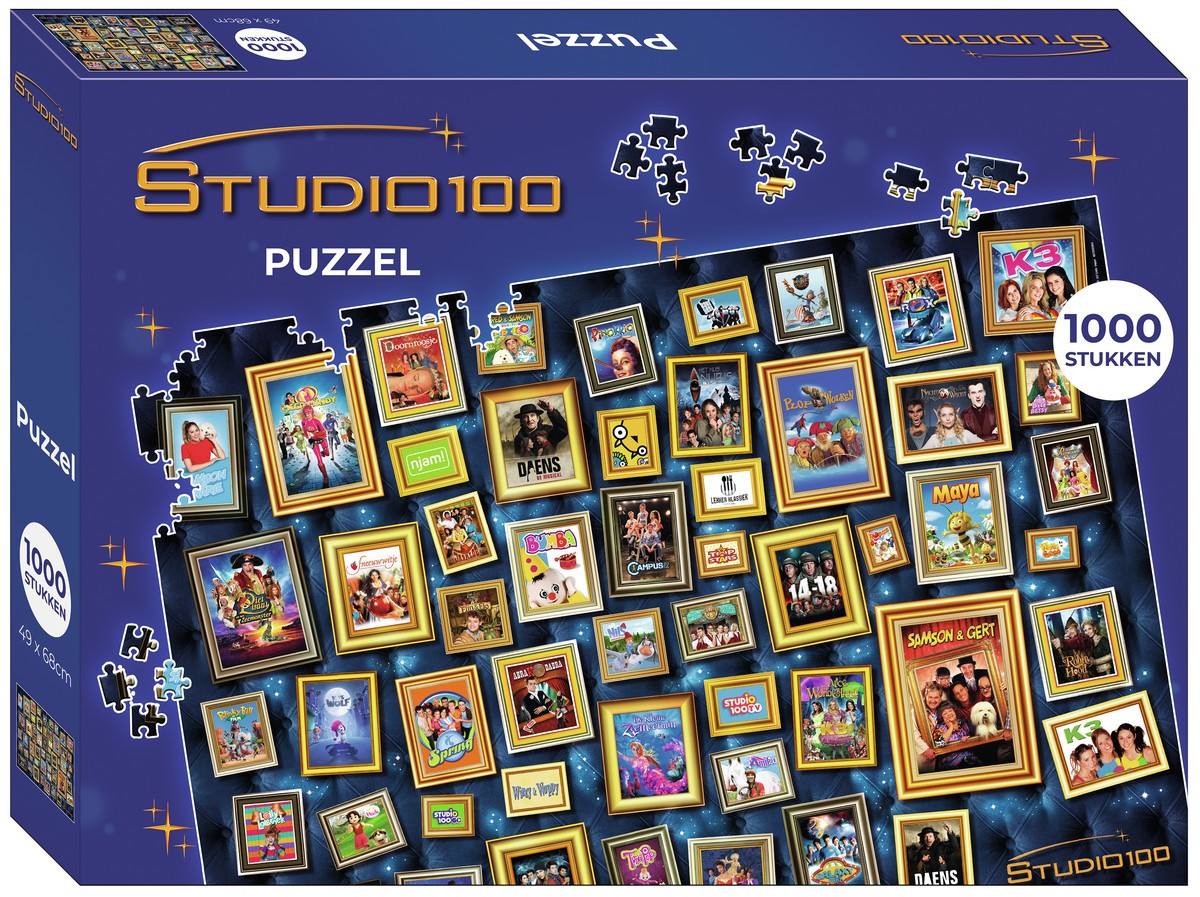 vroegrijp Klokje Aankondiging Puzzel Studio 100 25 jaar: 1000 stukjes | Studio 100 Webshop