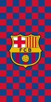 Badlaken FC Barcelona blocks: 70x140 cm (FCB19_2021)