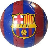 Bal FC Barcelona groot blauw/rood stripes mat (115276)