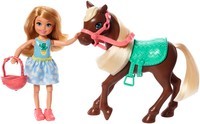 Paard en pop Barbie: Chelsea (GHV87)