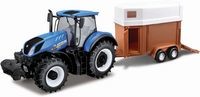 Tractor Bburago: New Holland + trailer 1:32 (18-44069)