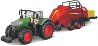 Tractor Bburago: Fendt 1050 Vario + baler lifter (18-31663)