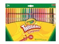 Draaiwaskrijt Crayola: 24 stuks (52-8501)