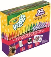 Pets waskrijtjes Crayola: 36 stuks (52-1164)