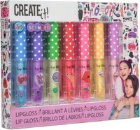 Lipgloss met geur en bodyglitters Create It: 7 stuks (84144V1)