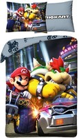Dekbed Nintendo: Mario Kart (NO384-BL) 140x200/70x90 cm