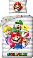 Dekbed Nintendo: Super Mario (NO420-BL) 140x200/70x90 cm