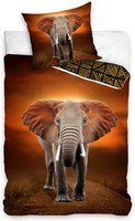 Dekbed olifant (NL21_1089): 140x200/60x70 cm