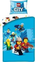 Dekbed Lego City (LEG1050): 140x200/70x90 cm