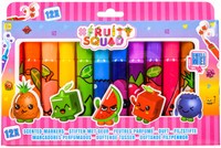 Stiften super brede punt met geur Fruity Squad: 12-pack (FS60353)