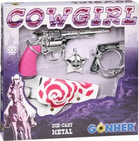 Cowgirl set Gonher: 5-delig 8 schoten (159/2F)