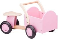 Bakfiets New Classic Toys: roze 66x36x38 cm (11404)
