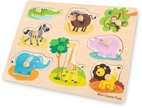 Puzzel knopjes New Classic Toys: safari 8 stukjes (10431)