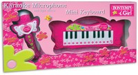 Keyboard Mini Bontempi iGirl incl. karaoke microfoon (60 2171)