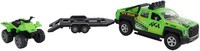 Auto pb Kids Globe terreinwagen met trailer en quad + licht/geluid (510220)