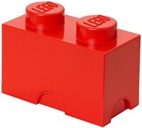 Opbergbox Lego: brick 2 rood (40021730)