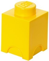 Opbergbox Lego: brick 1 geel (40011732)