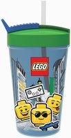 Drinkbeker met rietje Lego Iconic: boy (RC 030322)