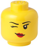 Opbergbox Lego: head girl winking small (RC030865)