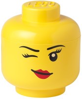 Opbergbox Lego: head girl winking large (RC 03089)