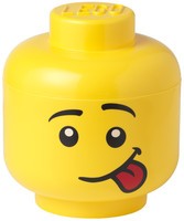 Opbergbox Lego: head boy silly small (RC 030858)