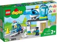 Politiebureau en helikopter Lego Duplo (10959)