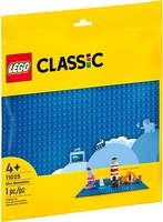 Blauwe bouwplaat Lego (11025)