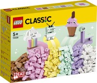 Creatief spelen met pastelkleuren Lego (11028)