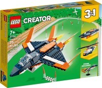 Supersonisch straalvliegtuig Lego (31126)