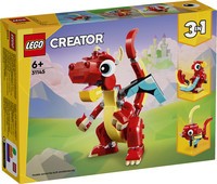 Rode draak Lego (31145)