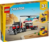 Truck met helikopter Lego (31146)