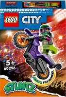 Wheelie stuntmotor Lego (60296)
