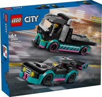 Raceauto en transporttruck Lego (60406)