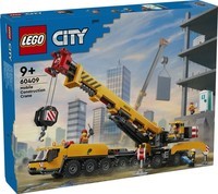 Gele mobiele bouwkraan Lego (60409)