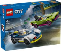 Politiewagen en snelle autoachtervolging Lego (60415)