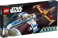 New Republic E-wing vs Shin Hati's Starfighter Lego (75364)