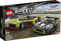 Aston Martin Valkyrie AMR Pro en Aston Martin Vantage GT3 Lego (76910)