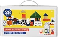 Blokken boerderij hout Nijntje (33410)