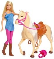 Paard en pop Barbie (FXH13)