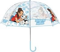 Samson en Marie paraplu
