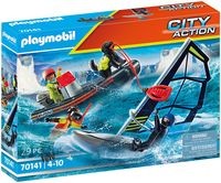 Redding met poolglijder met rubberen sleepboot Playmobil (70141)