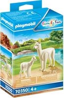 Alpaca met baby Playmobil (70350)