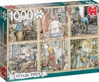 Puzzel Anton Pieck: Vakmanschap 1000 stukjes (18817)