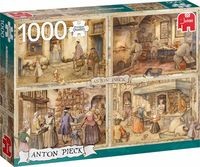 Puzzel Anton Pieck: Bakkers uit 1900 1000 stukjes (18818)