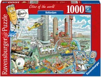 Puzzel Fleroux Rotterdam: 1000 stukjes (165605)