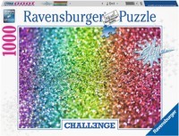 Puzzel Challenge glitter: 1000 stukjes (167456)