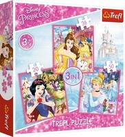 Puzzel Princess 3-in-1: 20/36/50 stukjes (34833)