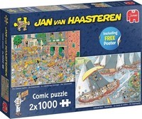 Puzzel JvH: Kaasmarkt en Skutsjesilen 2x1000 stukjs (1110100037)